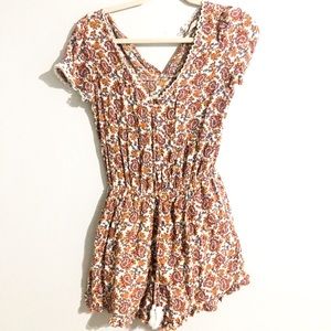 Hollister Floral Romper